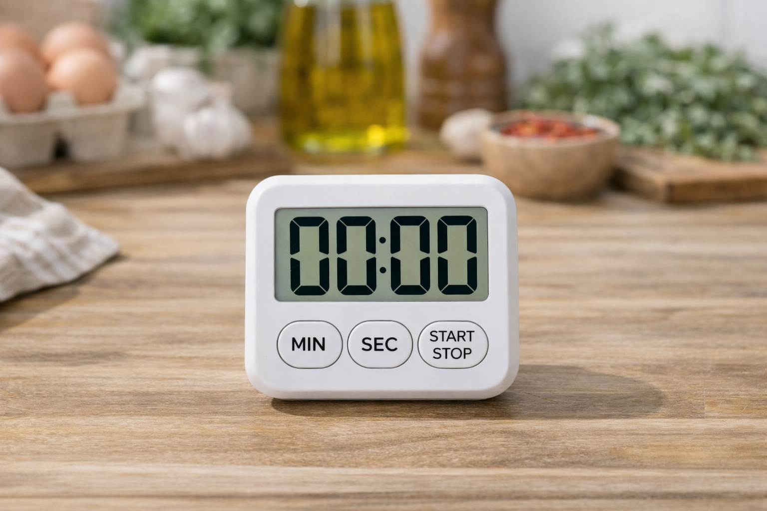 Minuteur de cuisine digital aimanté